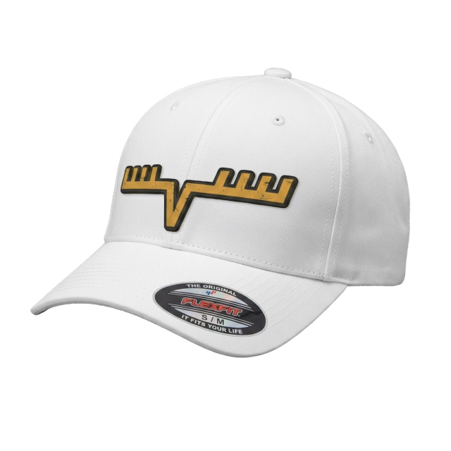Eight Pointer PVC Signature Yellow Flexfit White