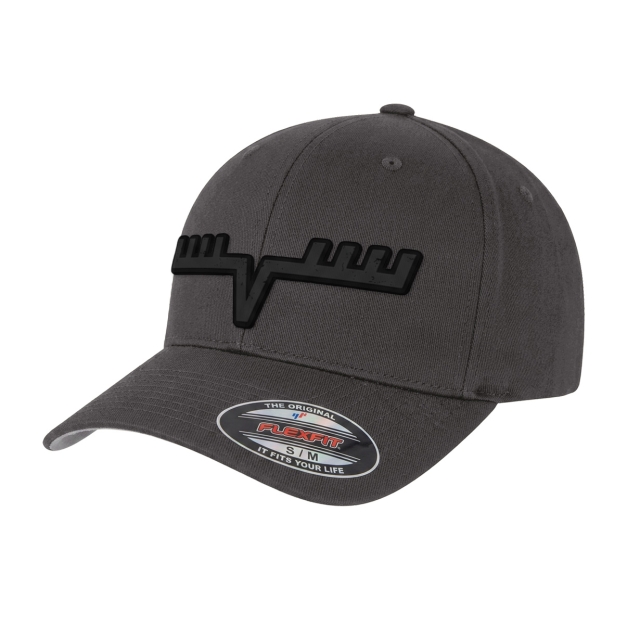 Eight Pointer PVC Black Flexfit Dark Grey