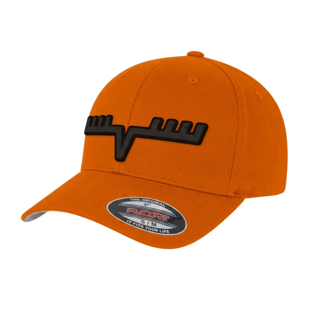 Eight Pointer PVC Black Flexfit Orange