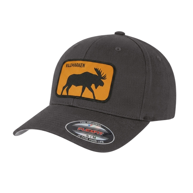 Moose patch Flexfit Dark Grey