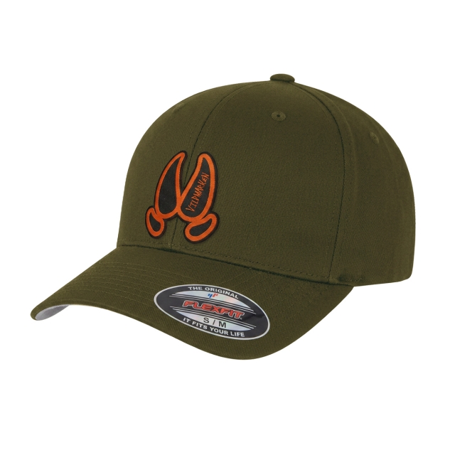 Wild Boar track Flexfit Green