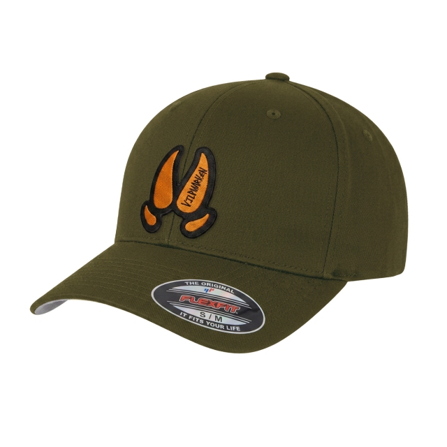 Wild Boar track yellow Flexfit Green