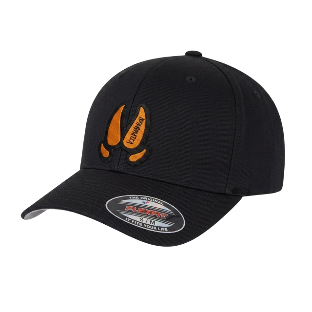 Wild Boar track yellow Flexfit Black
