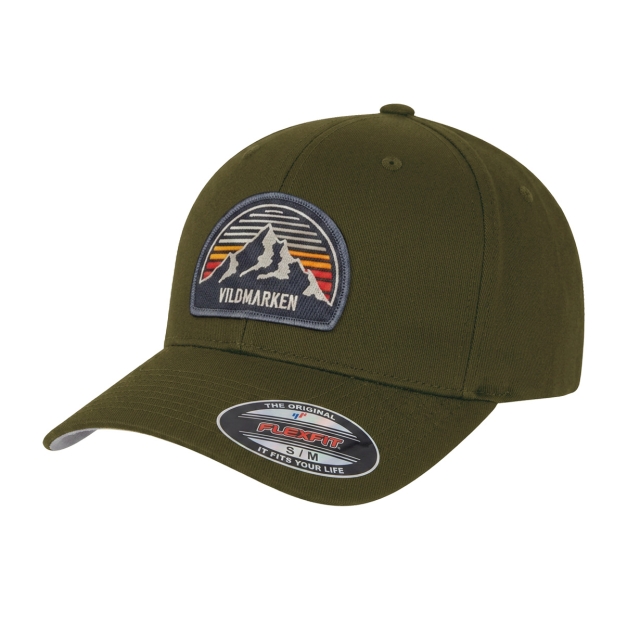 Vildmarken Vintage Patch Flexfit Green