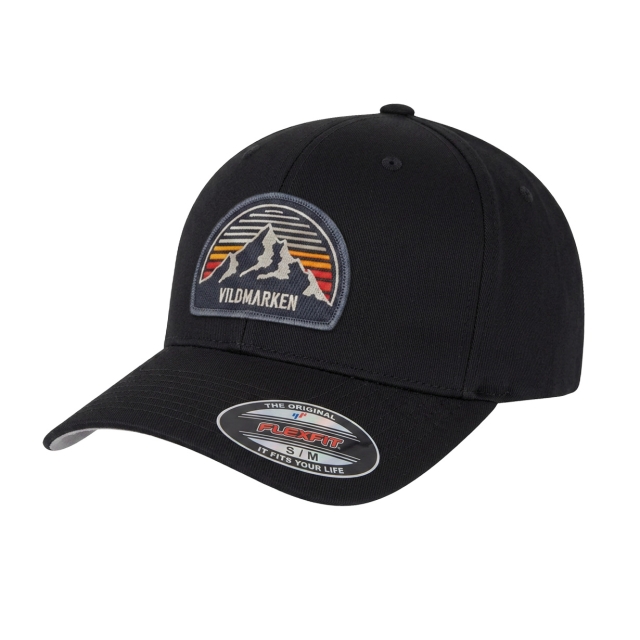 Vildmarken Vintage Patch Flexfit Black