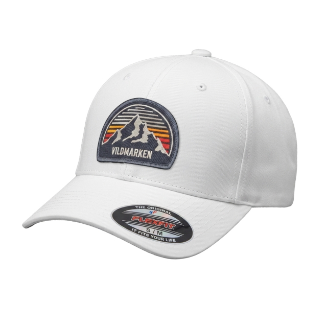 Vildmarken Vintage Patch Flexfit White