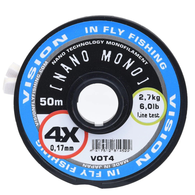 Vision NANO MONO 50m tippet 2X