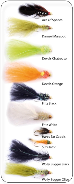 Flugkollektion Goldhead Lures 10p #10 (pkt)